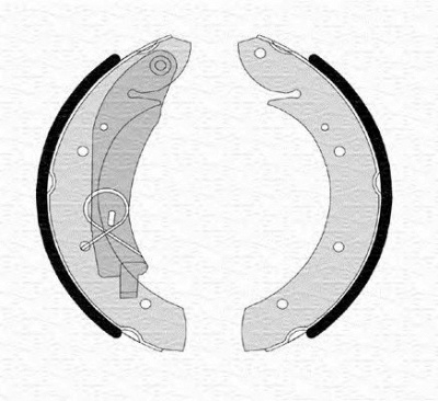 MAGNETI MARELLI 360219192185 -  Тормозные колодки
